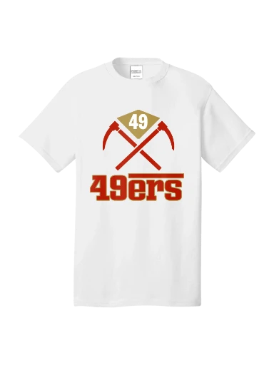 GVYF 49ers Core Cotton Tee preview, front
