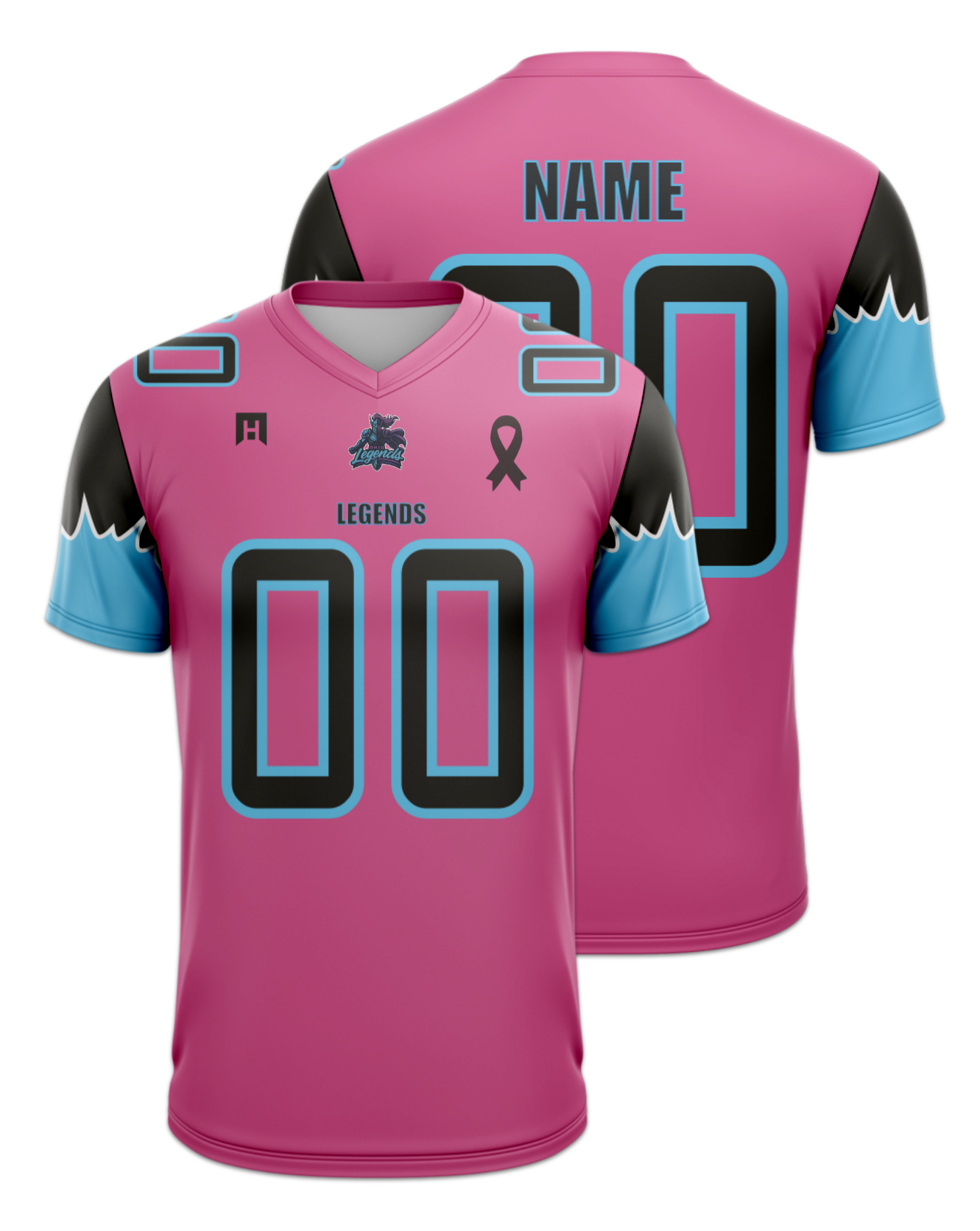 Rendered product preview, stack