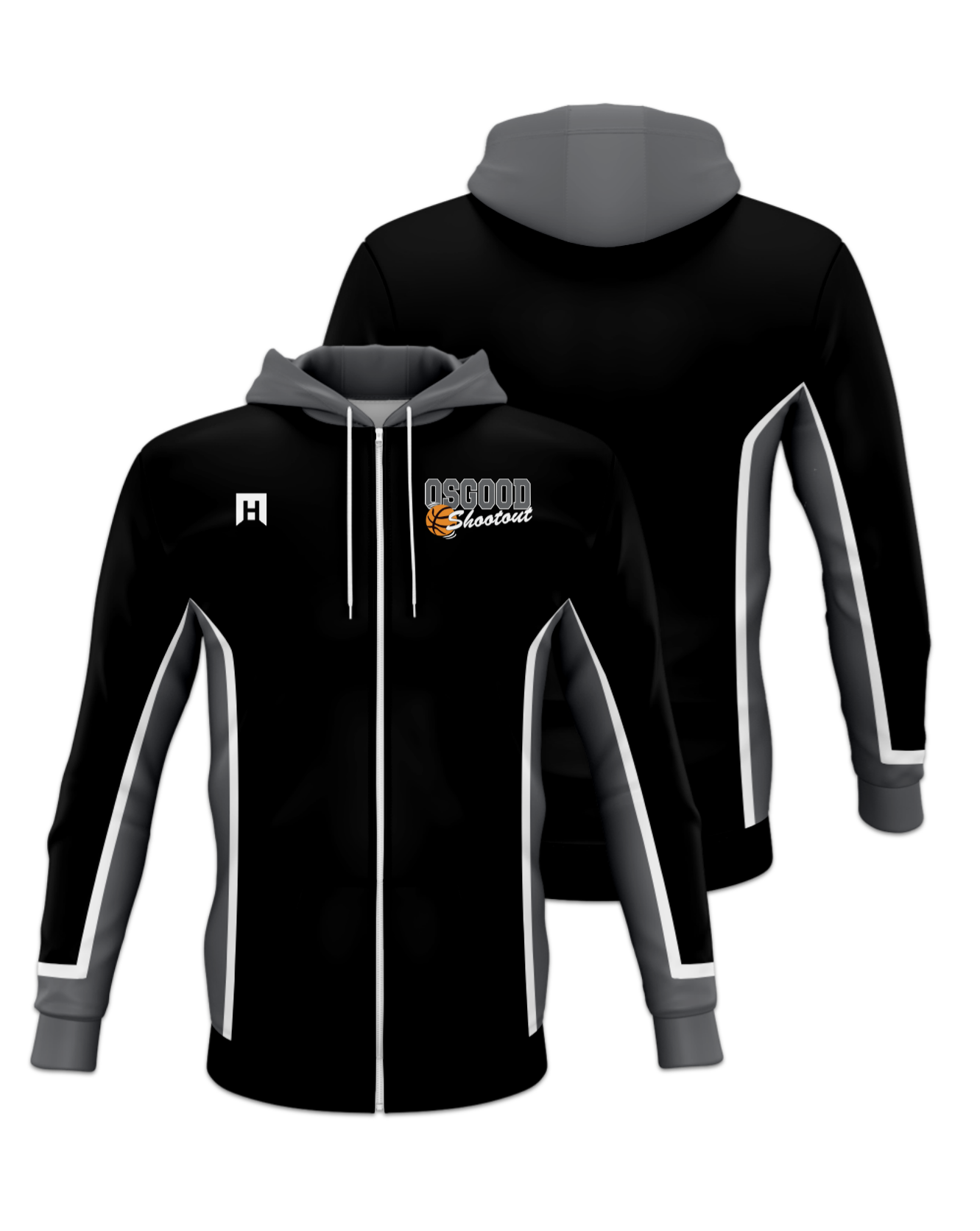 Rendered product preview, stack