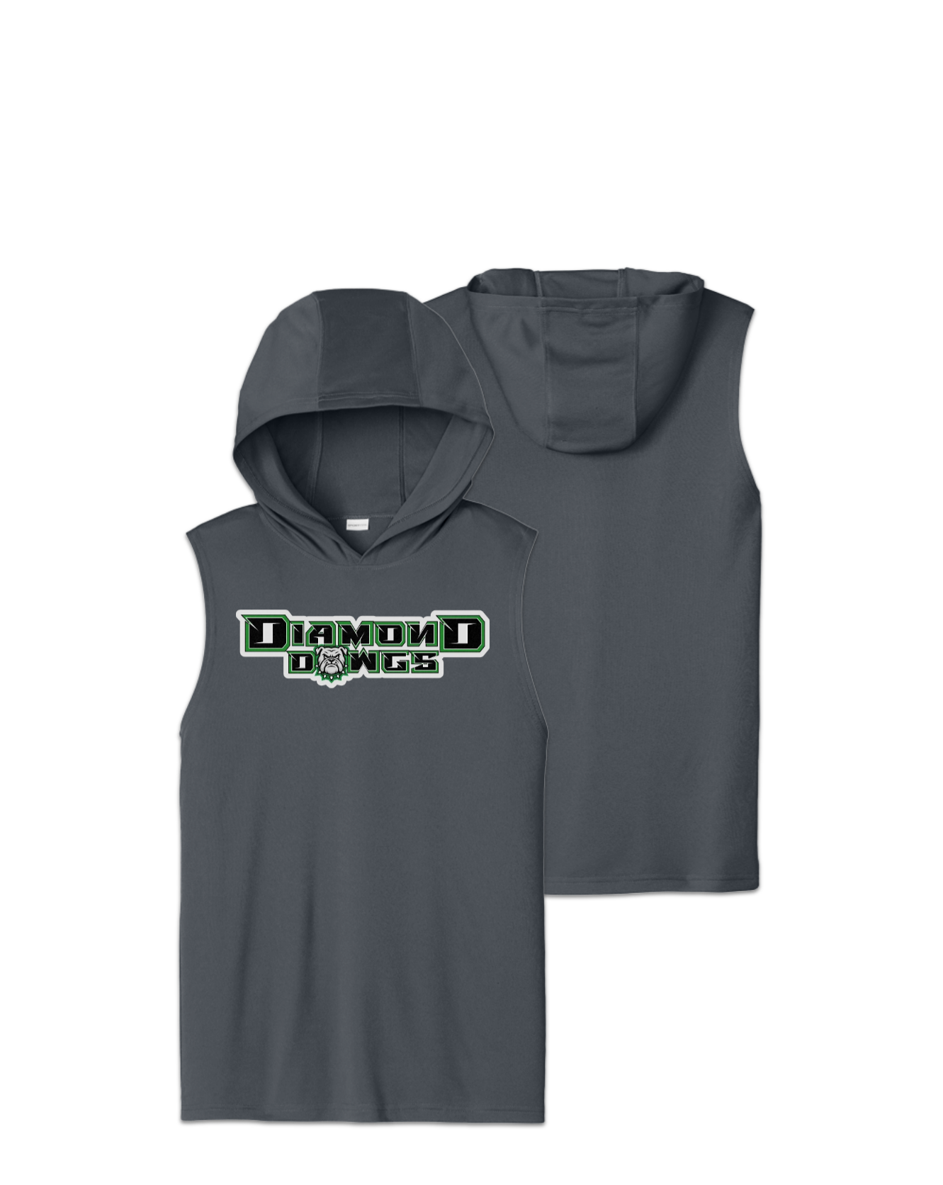 Rendered product preview, stack