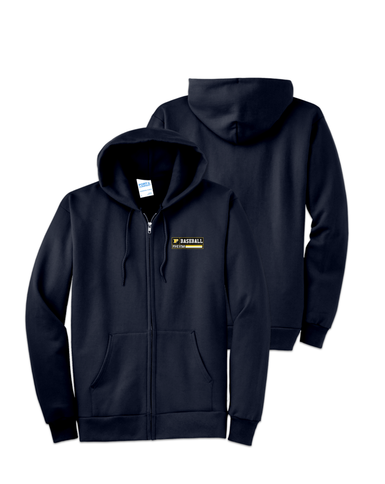 Rendered product preview, stack