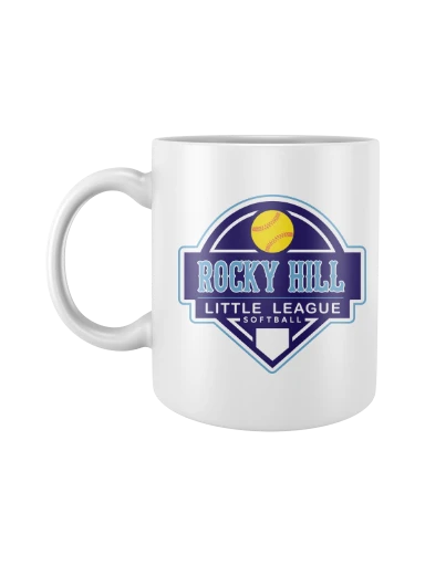 11 oz Mug -Softball preview, front