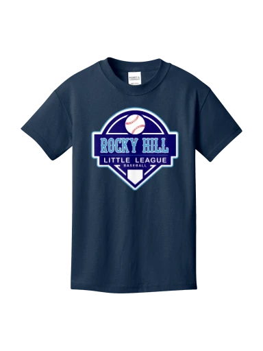 Port & Co Youth Tee - Baseball preview, front