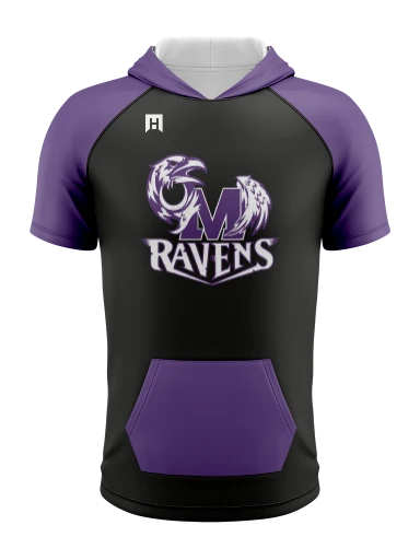 Personalized Men's Lightweight Core Short Sleeve Hoodie preview, front