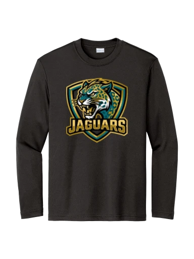 GVYF Jaguars Youth Long Sleeve PosiCharge Competitor Tee preview, front