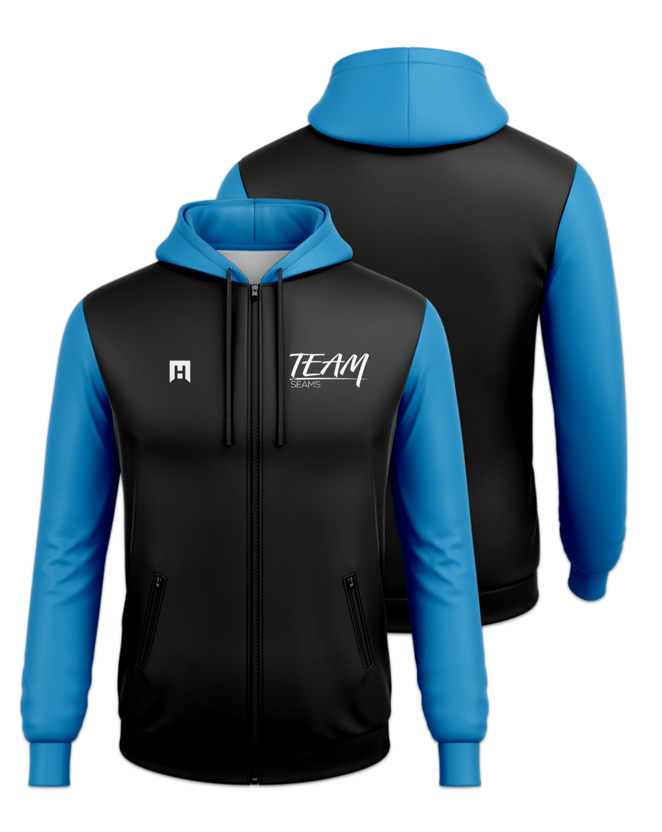 Rendered product preview, stack