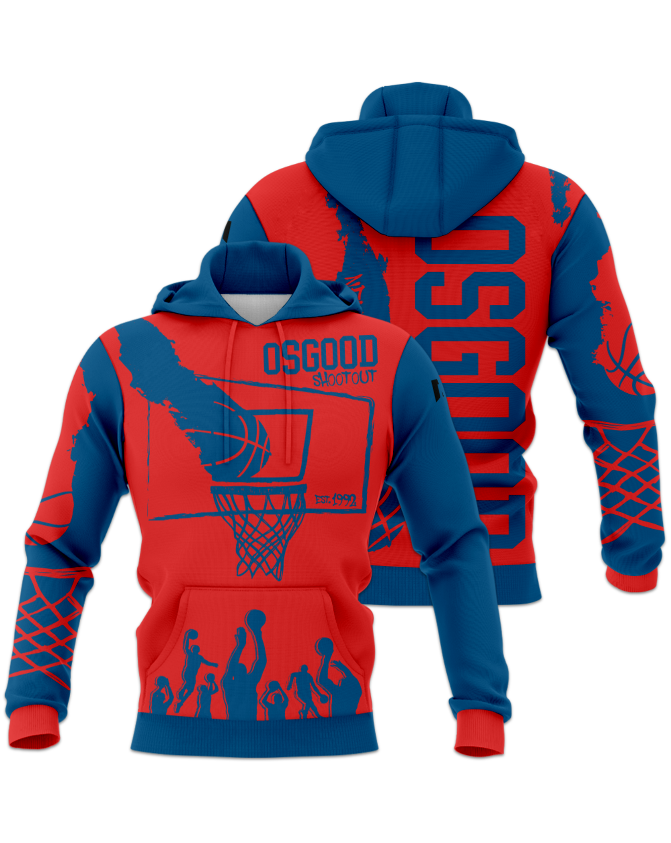 Rendered product preview, stack