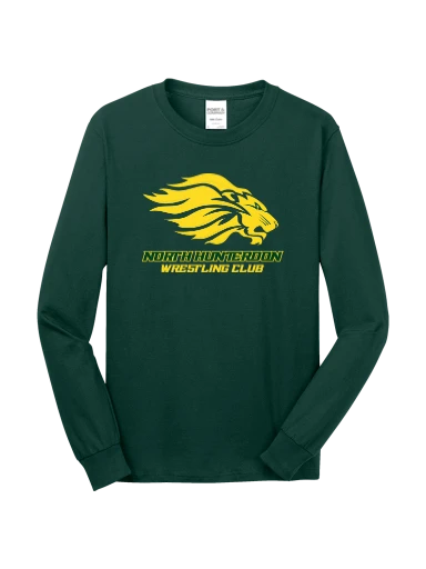 Port & Co Long Sleeve Core Cotton Tee preview, front