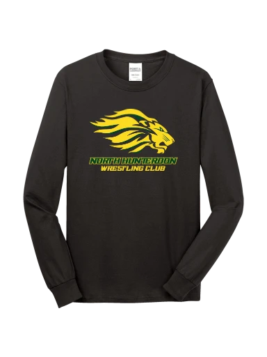 Port & Co Long Sleeve Core Cotton Tee preview, front