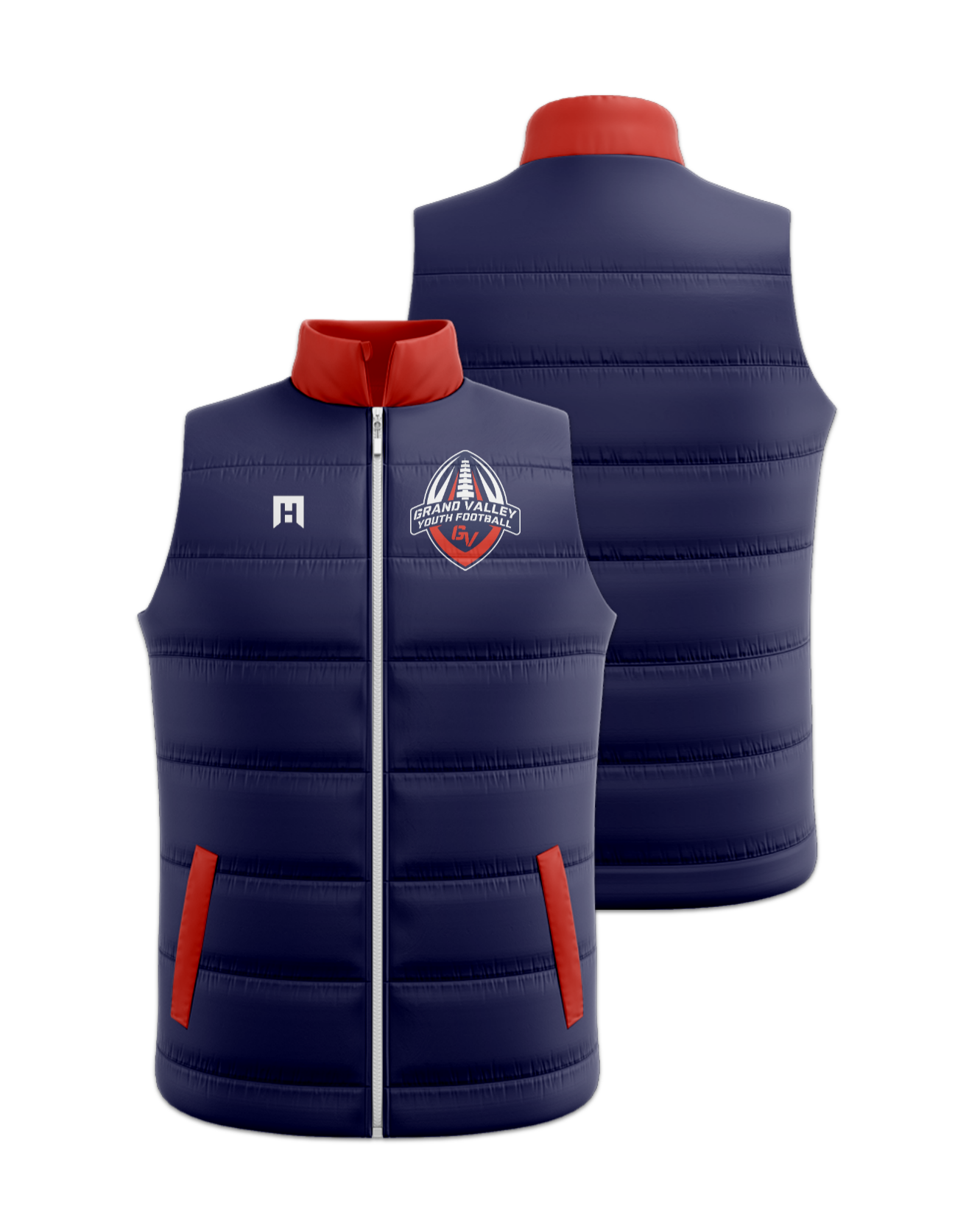 Rendered product preview, stack