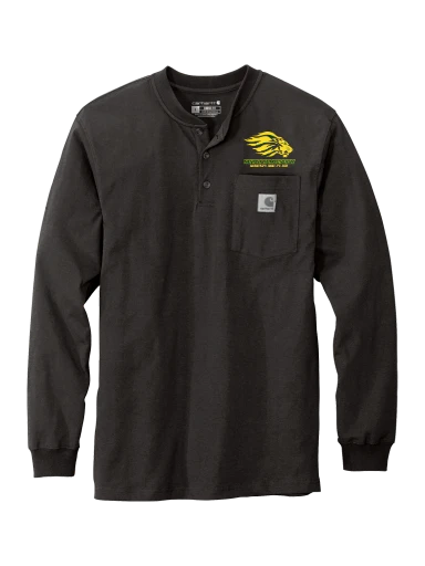 Carhartt Long Sleeve Henley T-Shirt preview, front