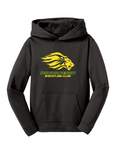 Sport-Tek Youth Sport-Wick Fleece Hooded Pullover preview, front