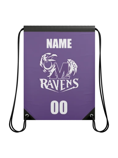 Personalized Drawstring Bag - 17.5"x23" preview, front