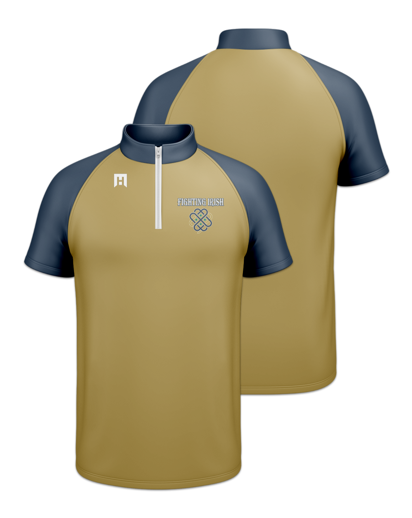 Rendered product preview, stack