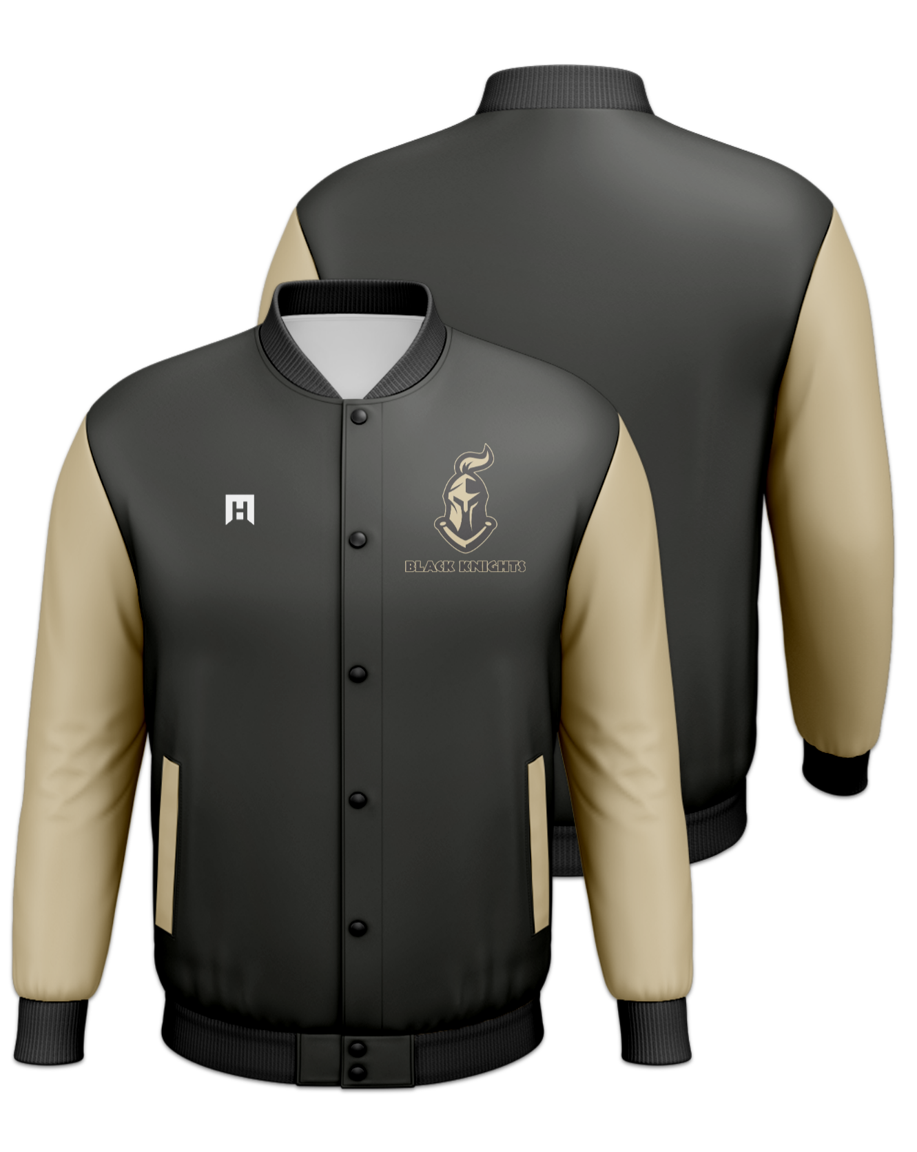 Rendered product preview, stack
