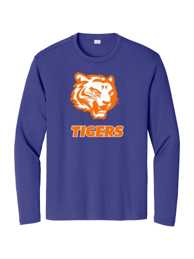 GVYF Tigers Long Sleeve PosiCharge Competitor Tee preview, front