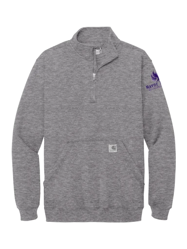 Carhartt Midweight 1/4-Zip Mock Neck Sweatshirt preview, front