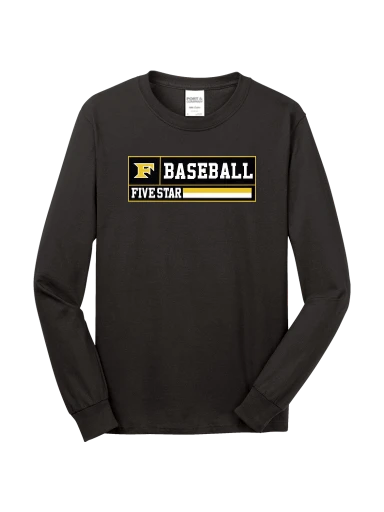 Port & Co Long Sleeve Core Cotton Tee preview, front