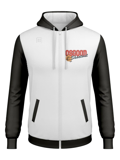 Full Zip Poly Fleece Hoodie preview, front