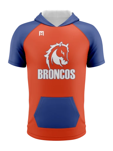 Personalized Men's Lightweight Core Short Sleeve Hoodie preview, front
