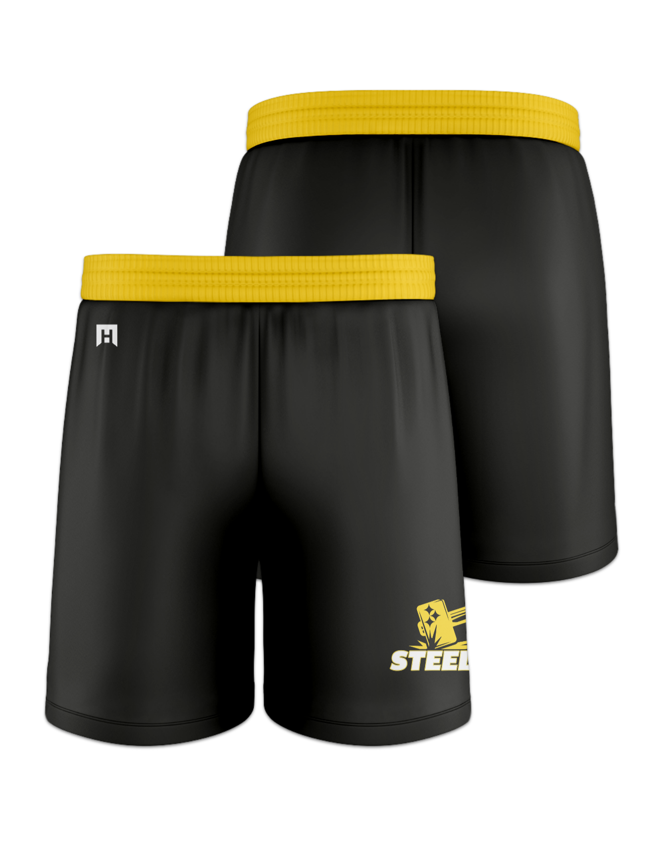 Rendered product preview, stack