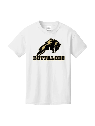 GVYF Buffaloes Youth Core Cotton Tee preview, front