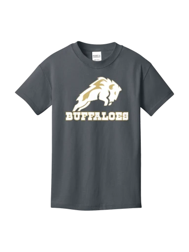 GVYF Buffaloes Youth Core Cotton Tee preview, front