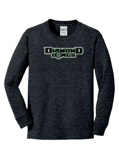 Port & Co Youth Long Sleeve Core Cotton Tee preview, front
