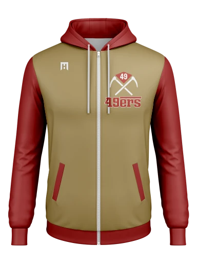 Hooded Soft Shell Full Zip Jacket preview, front
