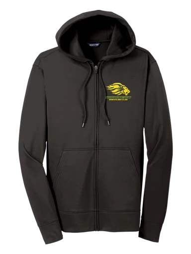Sport-Tek Sport-Wick Fleece Full-Zip Hooded Jacket preview, front