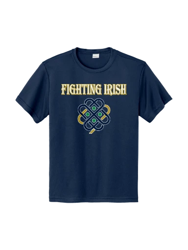 GVYF Fighting Irish Youth PosiCharge Competitor Tee preview, front