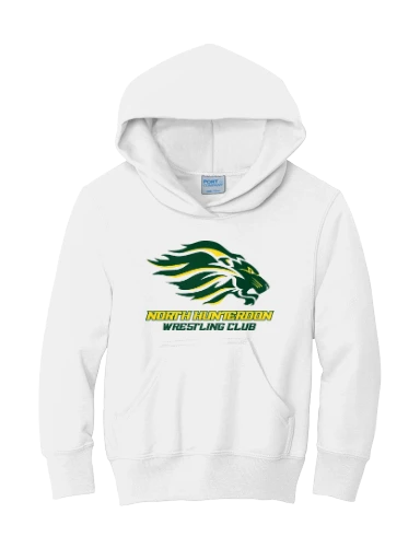 Port & Co Youth Core Fleece Pullover Hooded Sweatshirt preview, front