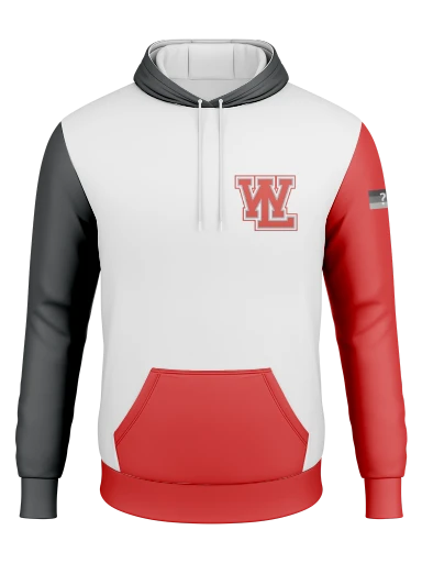 Customizable Block Tech Hoodie preview, front