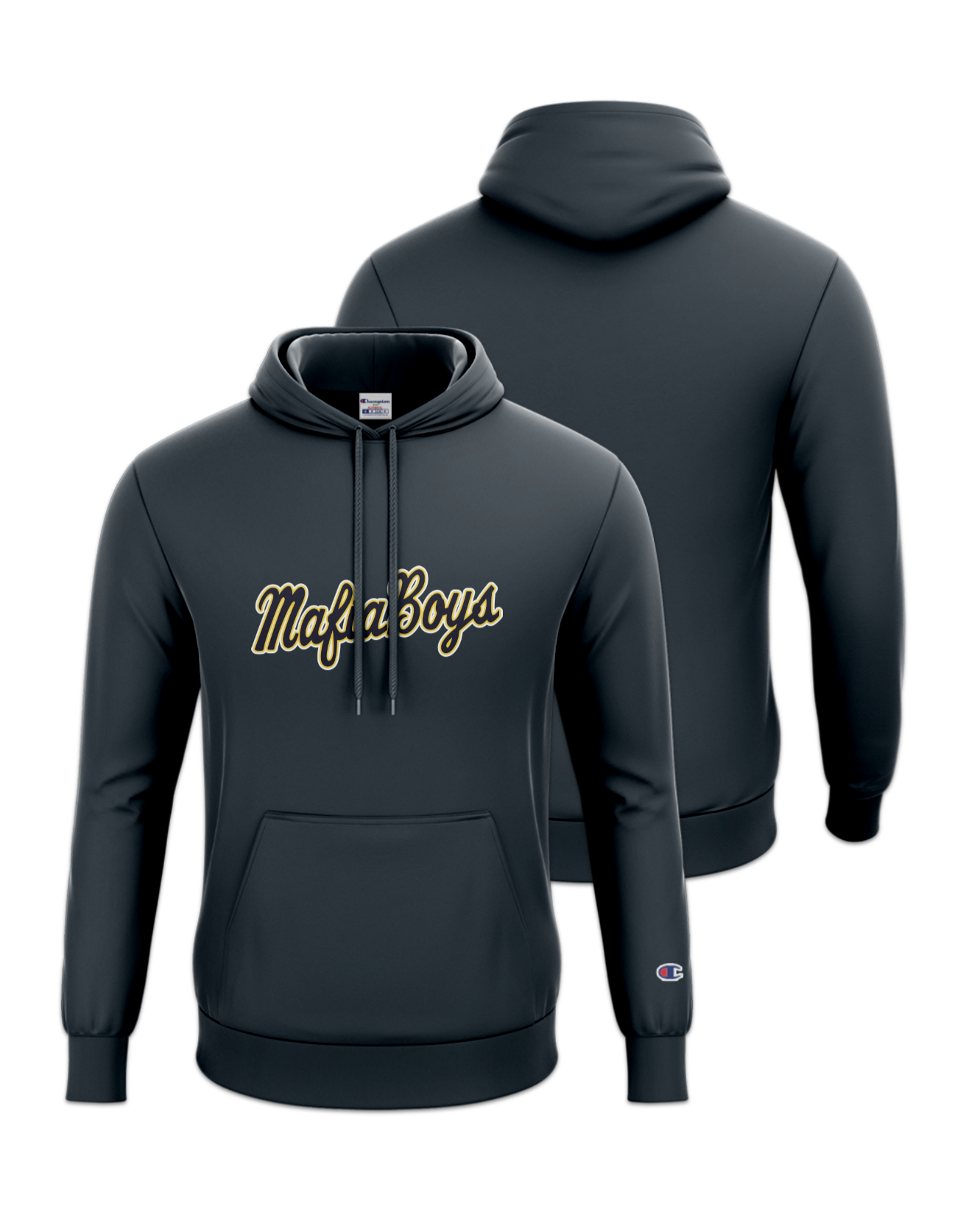 Rendered product preview, stack