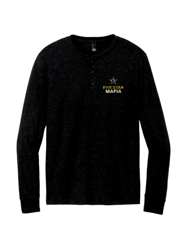 District Perfect Tri Long Sleeve Henley preview, front