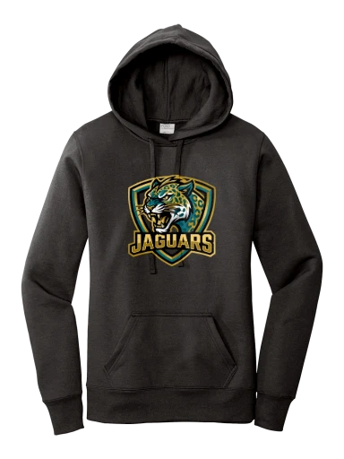GVYF Jaguars Women's Core Fleece Pullover Hooded Sweatshirt preview, front