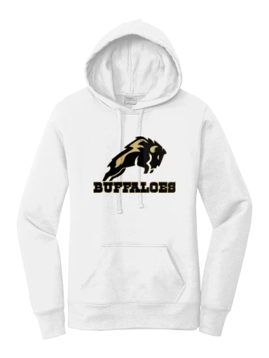 GVYF Buffaloes Women's Core Fleece Pullover Hooded Sweatshirt preview, front
