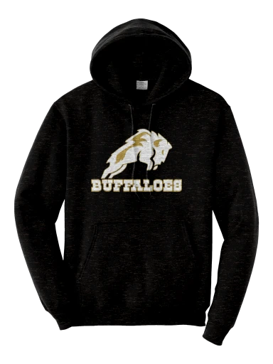 GVYF Buffaloes Core Fleece Pullover Hooded Sweatshirt preview, front