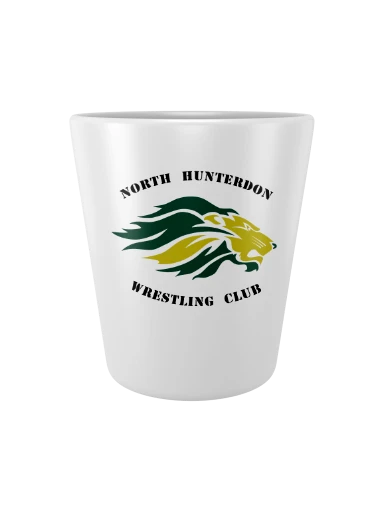 Ceramic Shot Glass 2oz preview, front