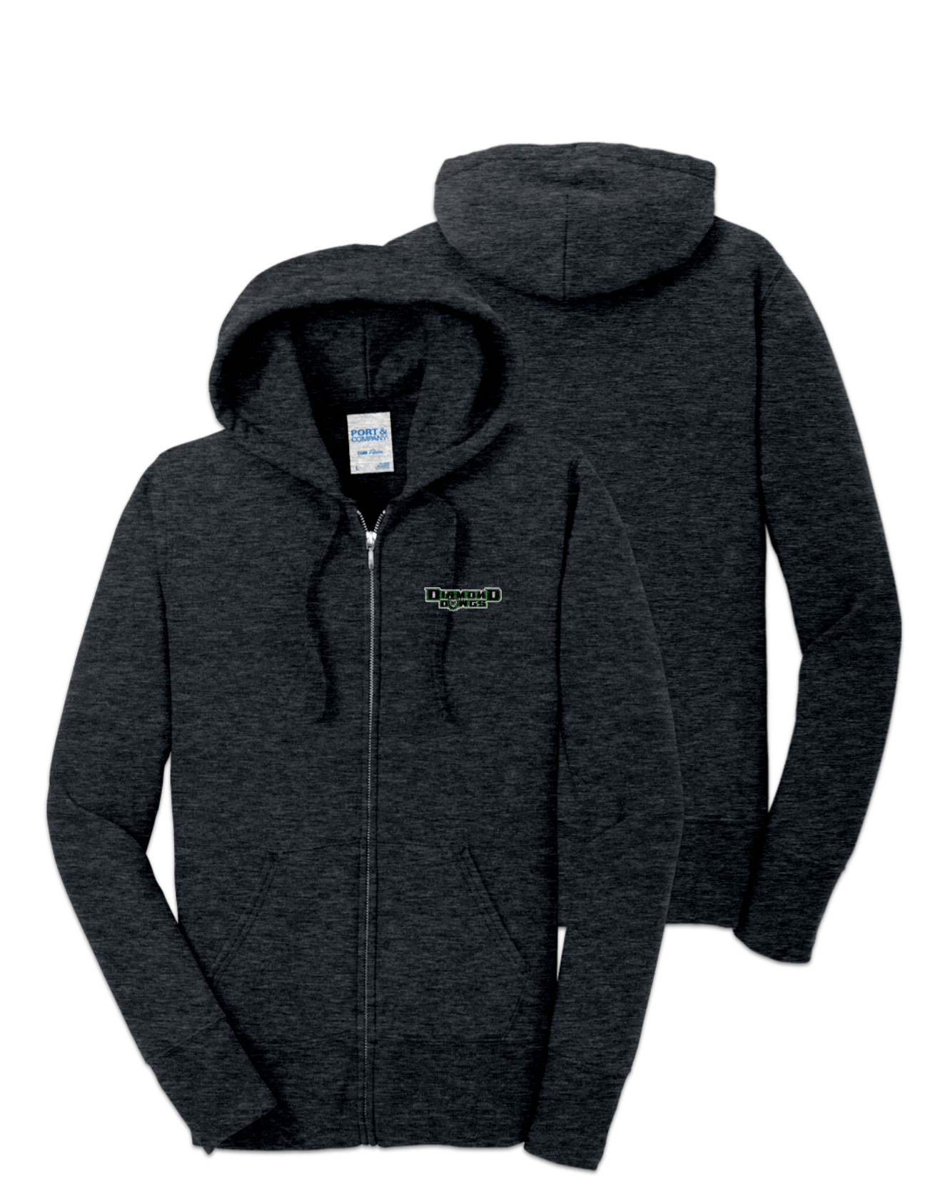 Rendered product preview, stack