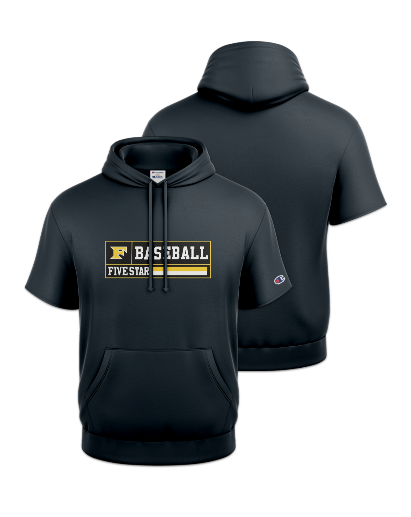 Rendered product preview, stack