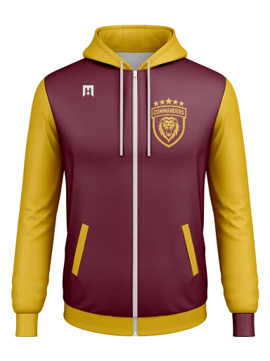 Hooded Soft Shell Full Zip Jacket preview, front