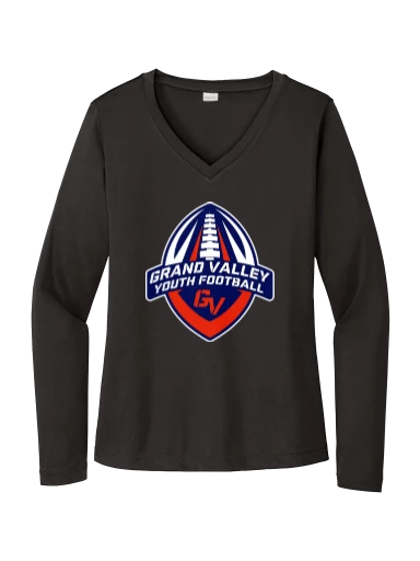 Women's Long Sleeve PosiCharge Competitor V-Neck Tee preview, front