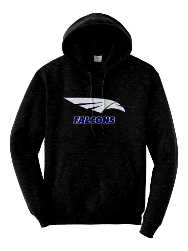GVYF Falcons Core Fleece Pullover Hooded Sweatshirt preview, front