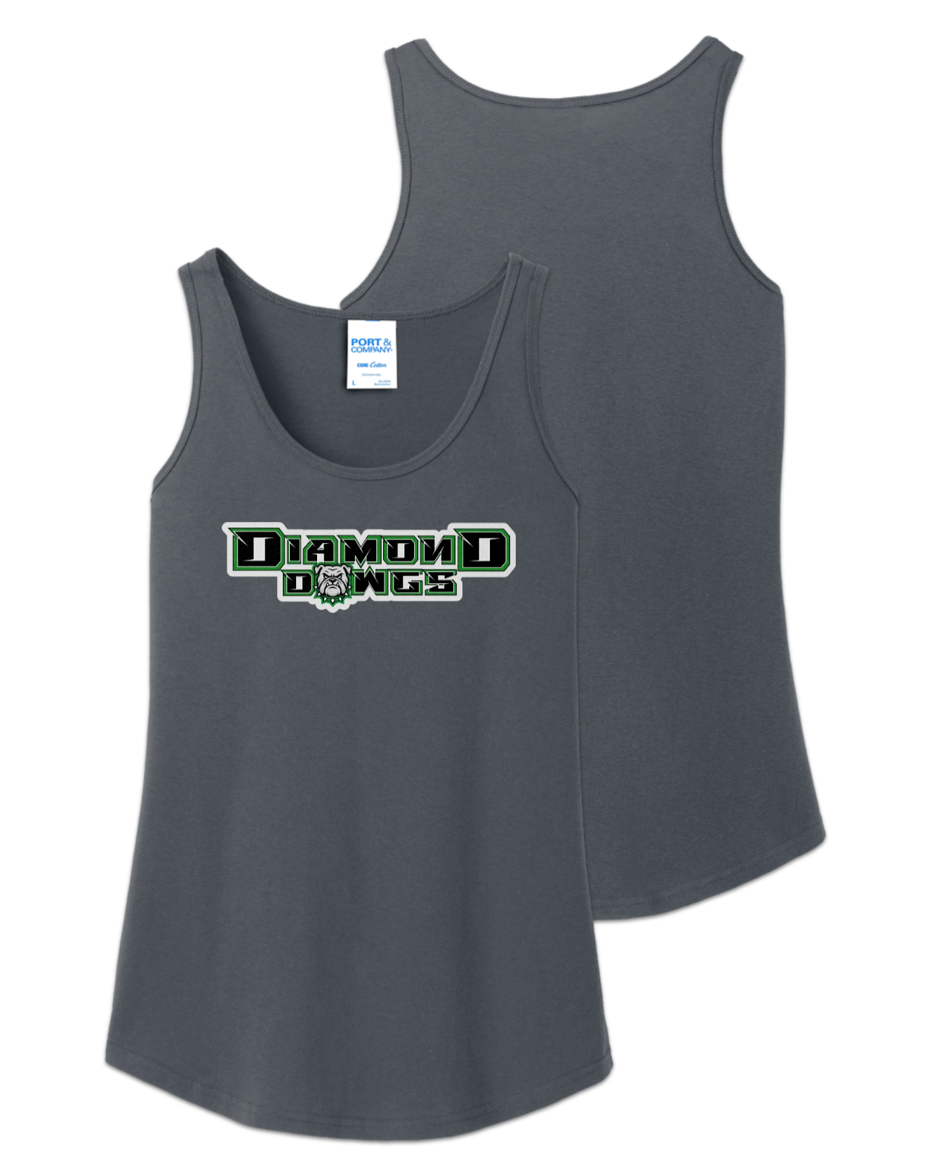 Rendered product preview, stack