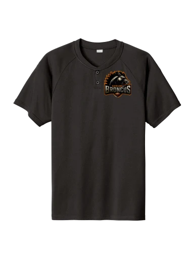 Sport-Tek PosiCharge Competitor 2-Button Henley preview, front