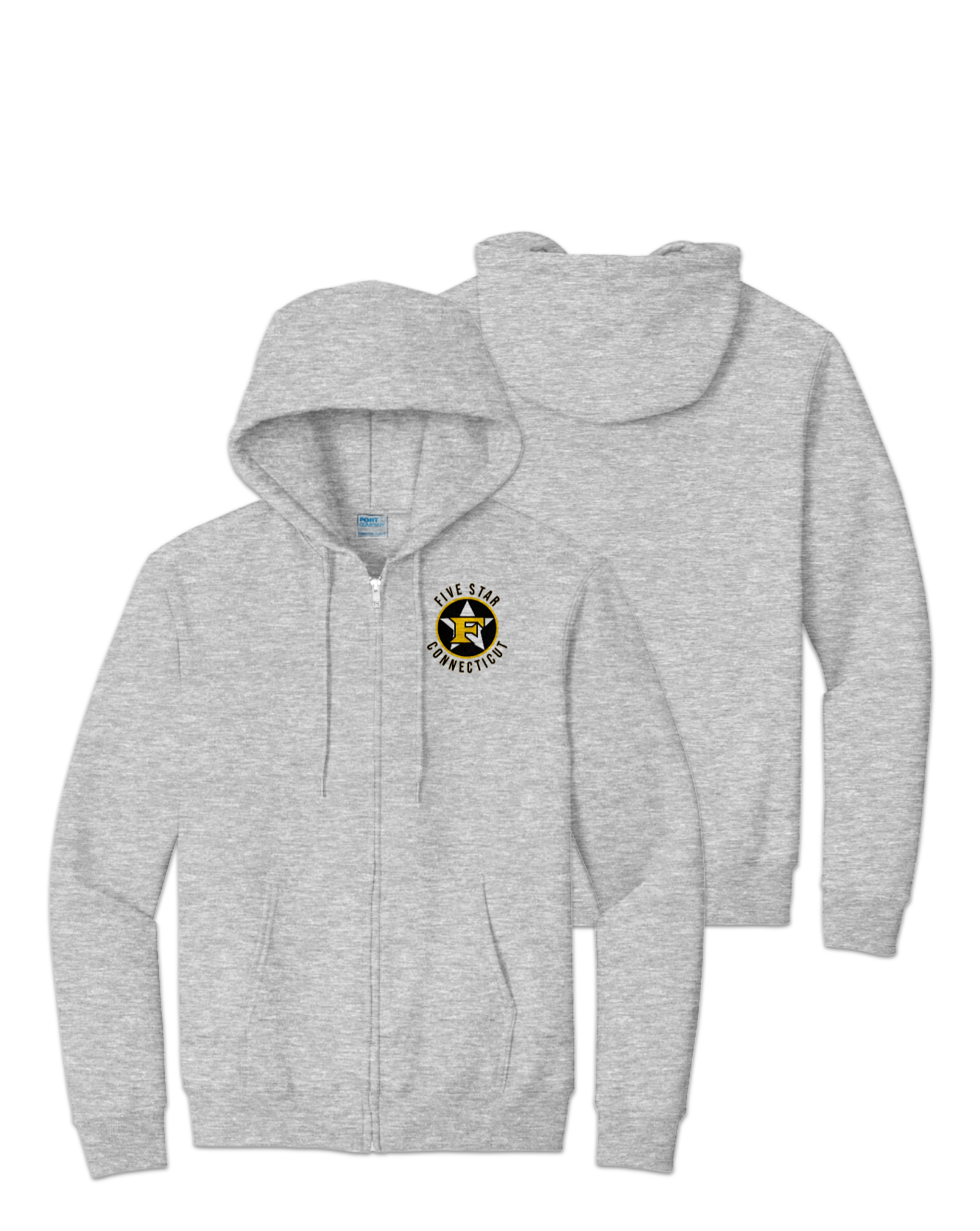 Rendered product preview, stack