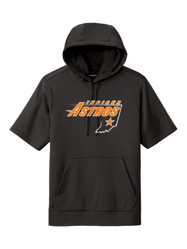 Sport-Tek Sport-Wick Fleece Short Sleeve Hooded Pullover preview, front