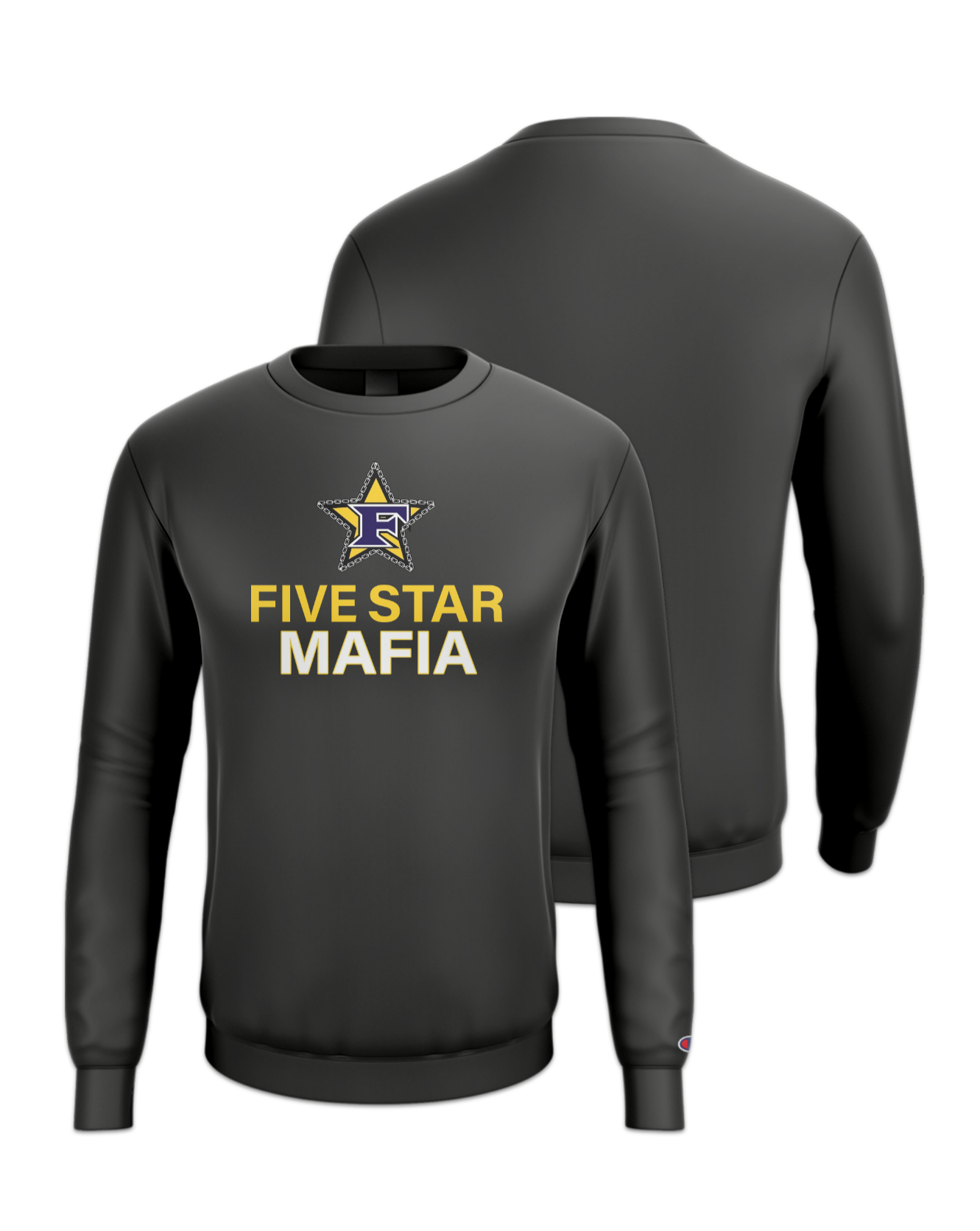 Rendered product preview, stack