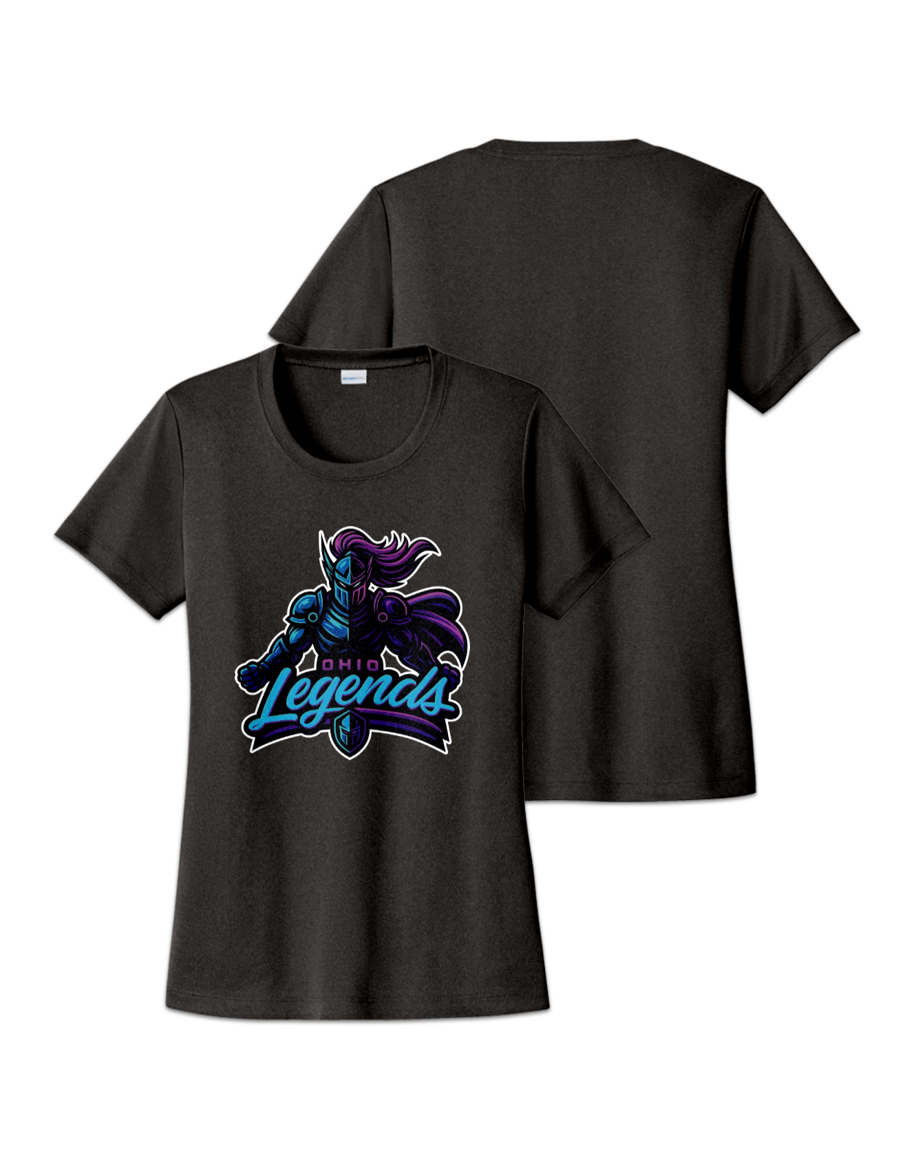 Rendered product preview, stack